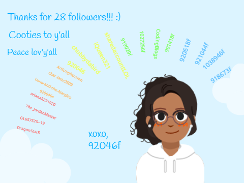 My follower rainbow