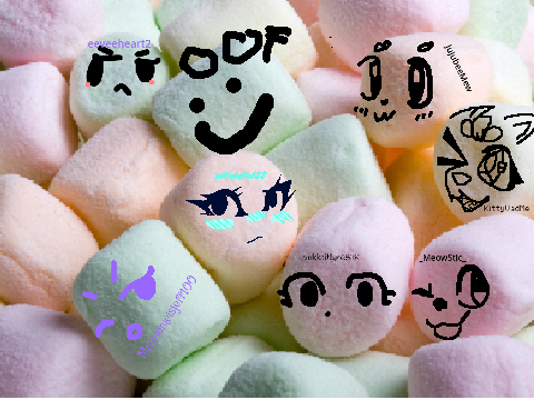 Add yourself as a marshmallow... remix remix remix remix