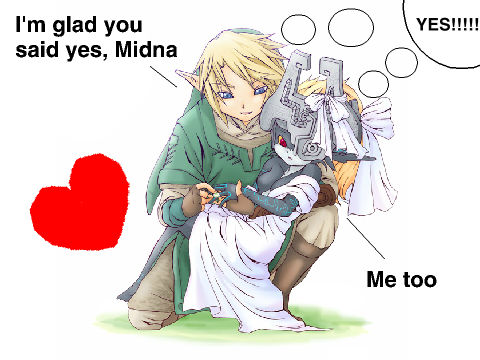 Link Proposed To Midna! =D=D=D=D
