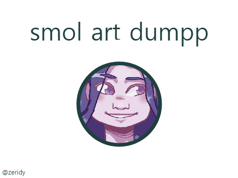 Just a li'l art dump 