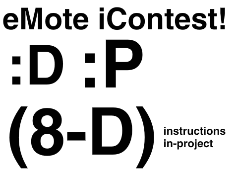 eMote iContest!