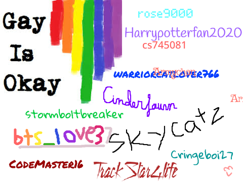  #GayIsOkay sign if you think it's okay remix remix remix remix
