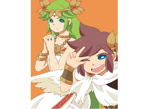Pit and Lady Palutena: A Year Without Rain
