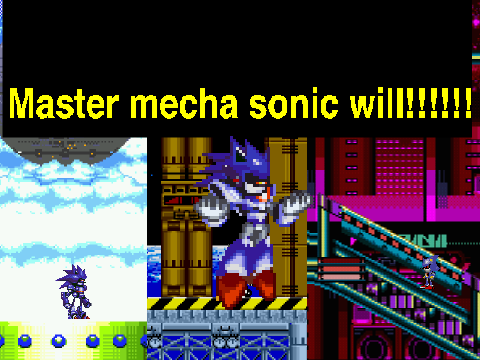 Master mecha sonic joins the battle of the metals