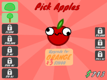Fruit Clicker where I am