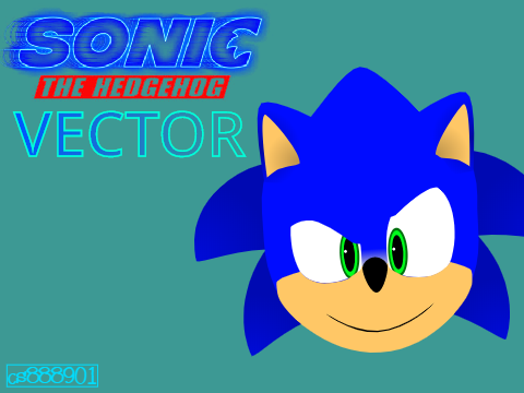 Sonic the Hedgehog Vector -cs888901