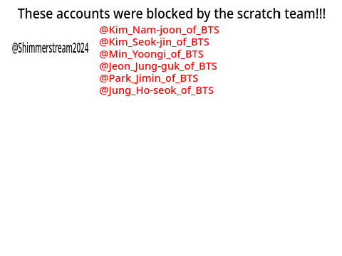 Sign anywhere if you didn't want these accounts to be blocked on scratch! remix