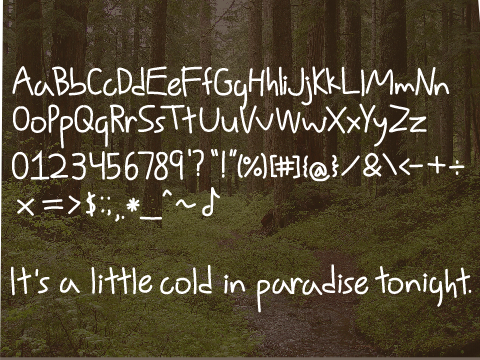 Little Sparrow (font)