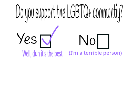 I'm comin' out (LGBTQ+ survey)