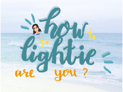 ☆ how lightie are you?