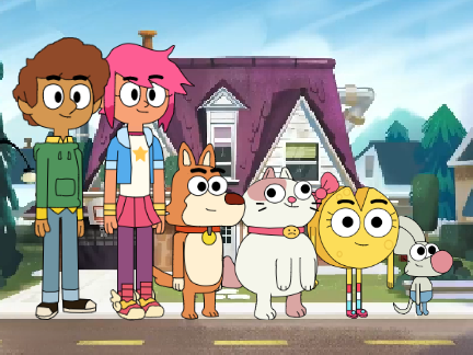 Boy Girl Dog Cat Mouse Cheese Sprites