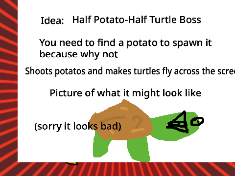 A Potato Turtle for no reason whatsoever