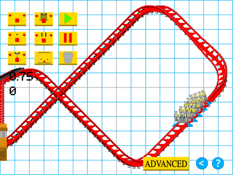 3DRender Roller Coaster Simulation