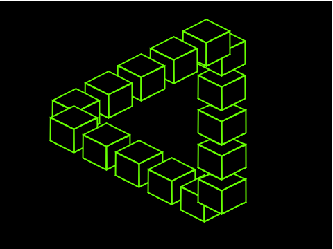 Escher-Würfel / Escher Cubes