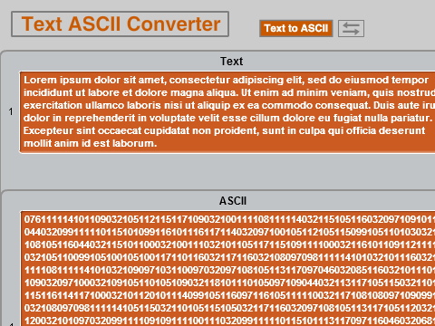 Text ASCII Converter