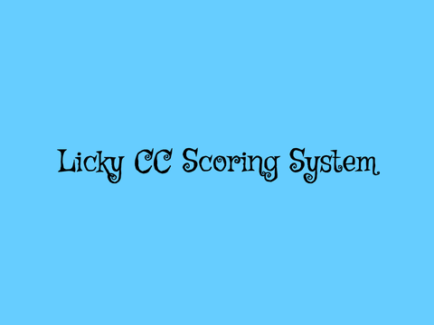  Licky CC Scoring System