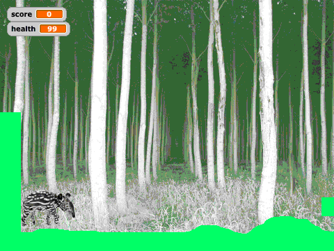 Alfia's Tapir Scroller