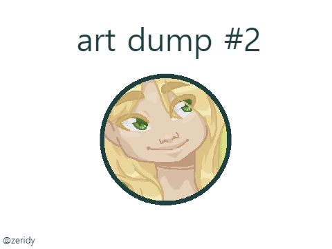 art dump again lol