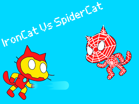 Iron Cat VS Spider Cat  