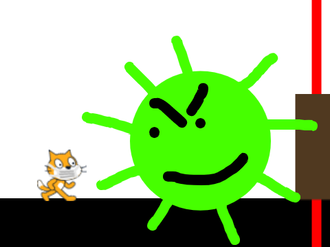 Collect the Antidote v1.1 (a coronavirus platformer)