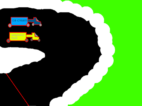Two player car race chase & ibrahim