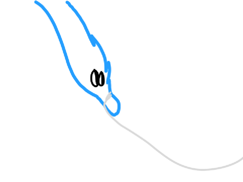 Worm on a string, he abides the law