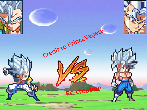 MUI Gogeta vs MUI Vegito Recreation