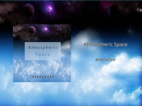 Atmospheric Space Visual + Cover Art