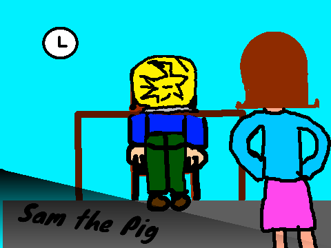 Sam the pig