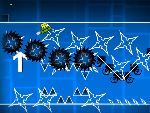 Geometry Dash Extreme Ship Challenge