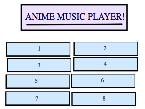 {Anime Music Favorites}  :) 
