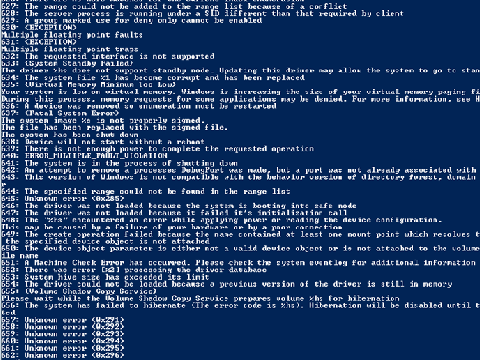 Errors Be Like