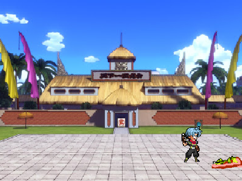 Dragon Ball UWT: Future Trunks VS. Saibaman