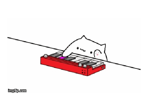 bongo cat LET'S GO meme improved