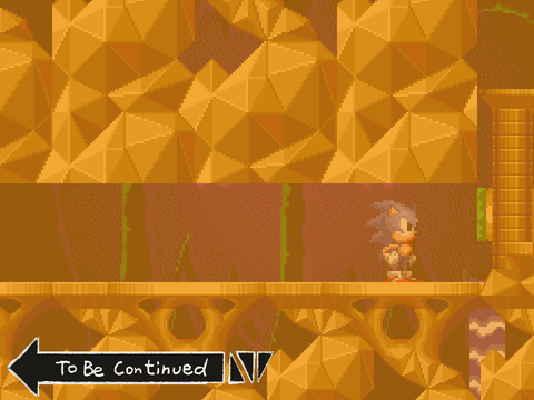 sonic to be continued add your oc behind sonic!