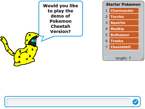 Pokemon Cheetah Version *DEMO* WIP