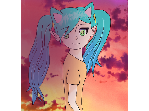Anime Drawings of my OC :)