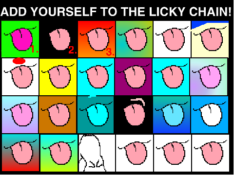 Add Yourself to the Licky Chain! Remix, remix, etc. remix remix remix