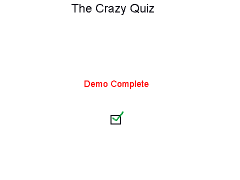 The Crazy Quiz DEMO