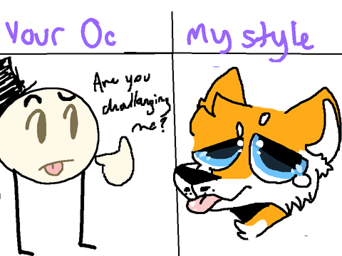 YOUR OC IN MY STYLE! OPEN remix