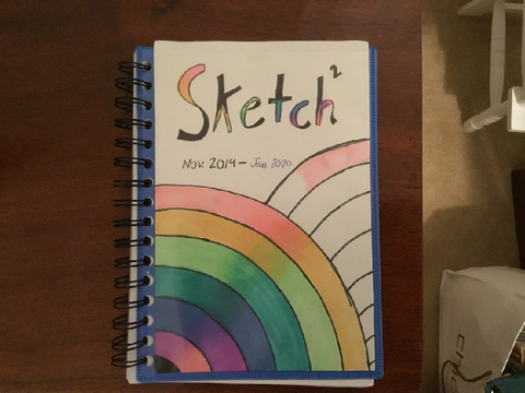 Sketchbook Tour ~ Beginning of 7th Grade