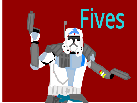 ARC-Trooper Fives Art