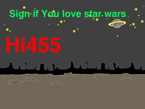 sign if you love star wars [remix from sign if you love doctor who]