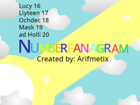 Numberfanagram Intro Remake (Remake)