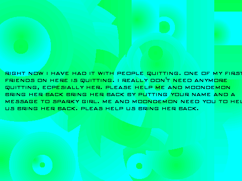 please help bring sparky back