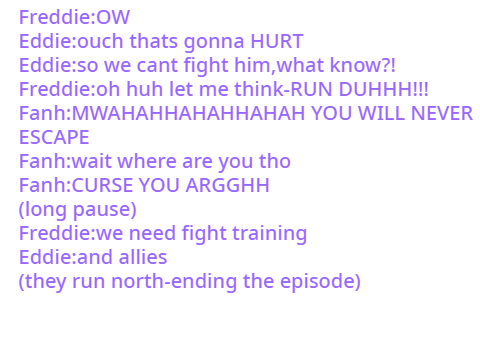 Voice acting script