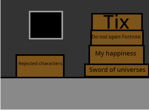 Storage room for custom tax