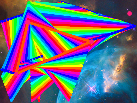 Rainbow triangles