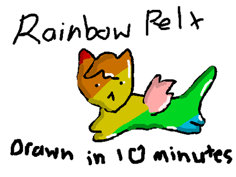 Random Drawing- RainbowPelt