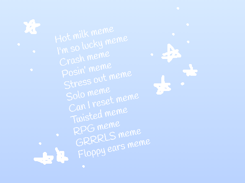 Just some animations memes~